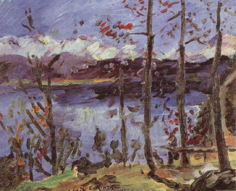 Lovis Corinth Easter at Lake Walchen oil painting picture